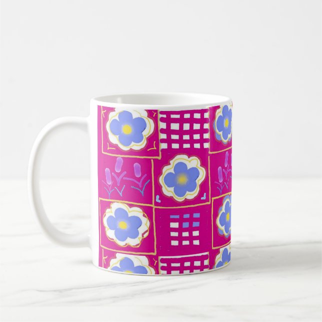 Caneca De Café Florais e Natureza (Esquerda)