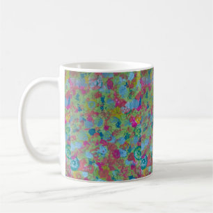 Caneca De Café Floral
