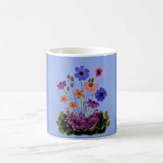 Caneca De Café Floral