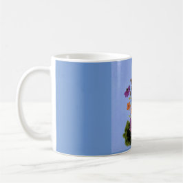 Caneca De Café Floral