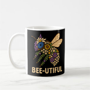 Caneca De Café Floral Bee Fusion Bee-Uely