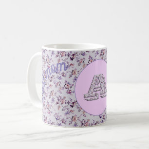 Caneca De Café Floral Best Mãe A