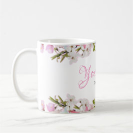 Caneca De Café Floral - Coffee Mug