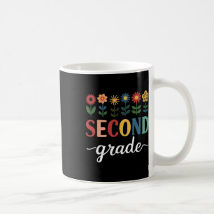 Caneca De Café Floral De Flor Selvagem De segundo Grau