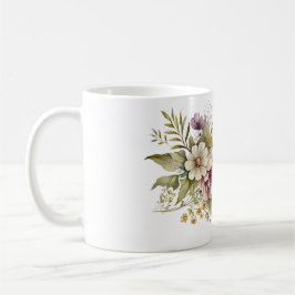 Caneca De Café Floral design Mug