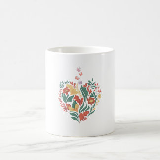 Caneca De Café Floral Flower