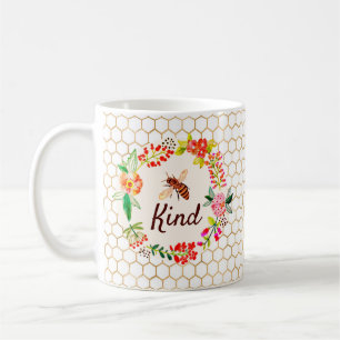 Caneca De Café Floral gentil 