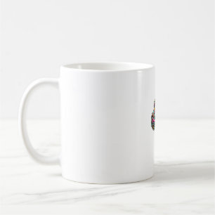Caneca De Café Floral Moo Deng Baby Hippo Hippopotamus Zoo Animal