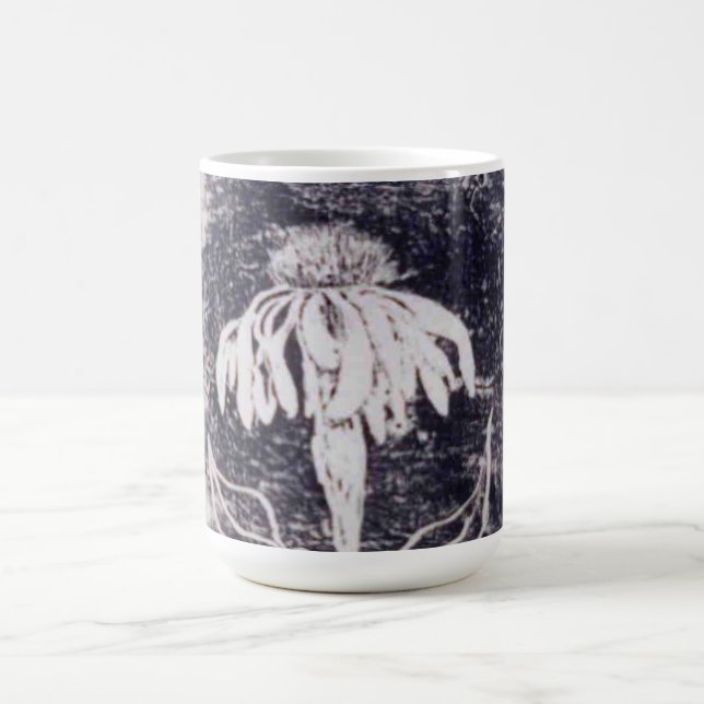 Caneca De Café Floral Mug (Centro)