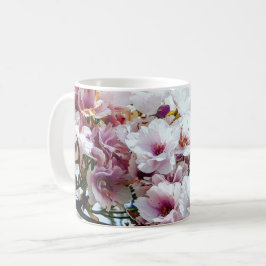 Caneca De Café Floral Mug
