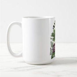 Caneca De Café Floral Mug