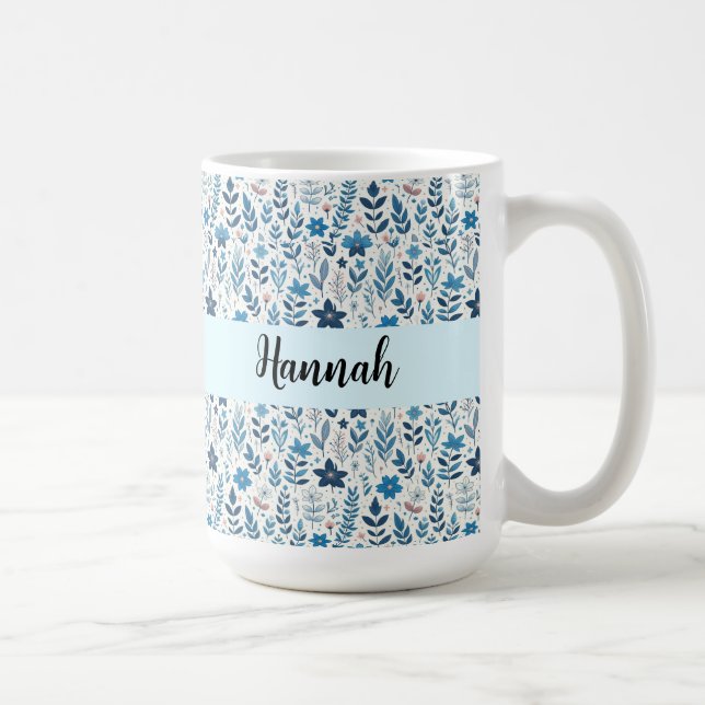 Caneca De Café Floral Mug (Direita)