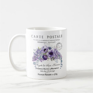 Caneca De Café Floral Mug, Fllower Mug, Maison Fondee