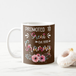 Caneca De Café Floral Promovido Ao Dia de as mães Grammy 2022
