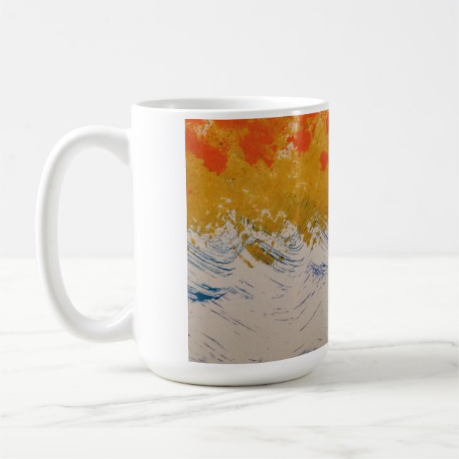 Caneca De Café Floral Sail (Esquerda)