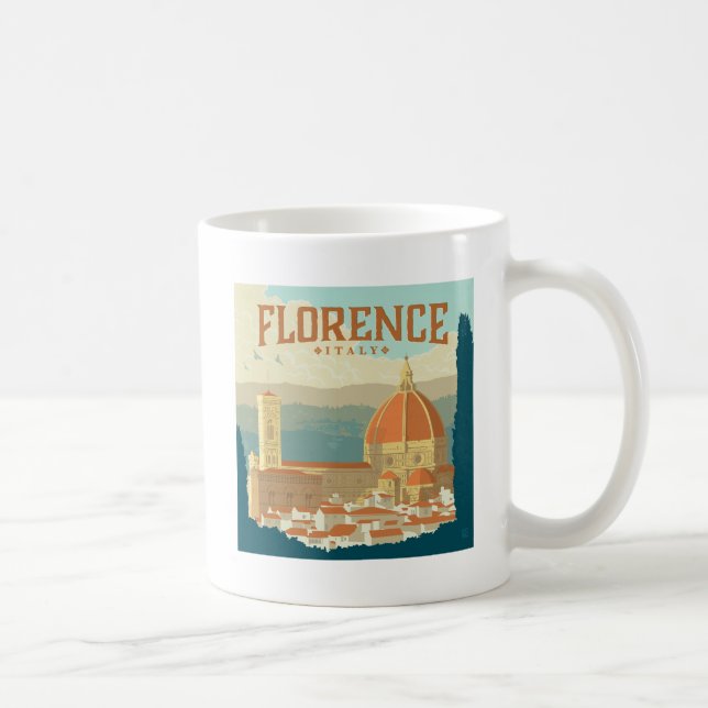 Caneca De Café Florença, Itália (Direita)