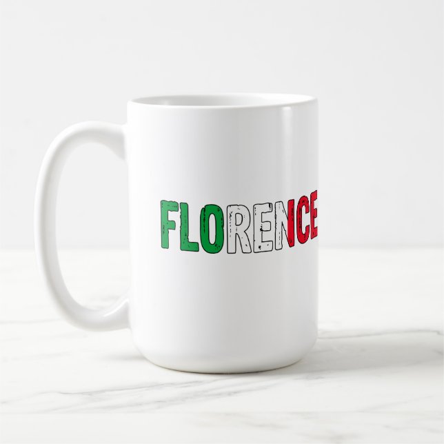 Caneca De Café Florence Itália (Esquerda)