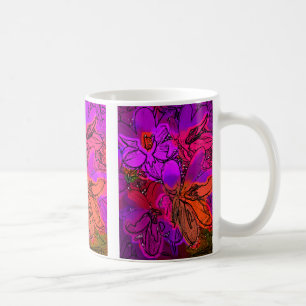 CANECA DE CAFÉ FLORES