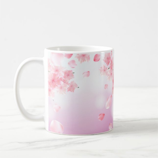 Caneca De Café flores (Esquerda)