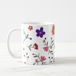 Caneca De Café flores-