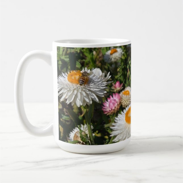 Caneca De Café Flores (Esquerda)