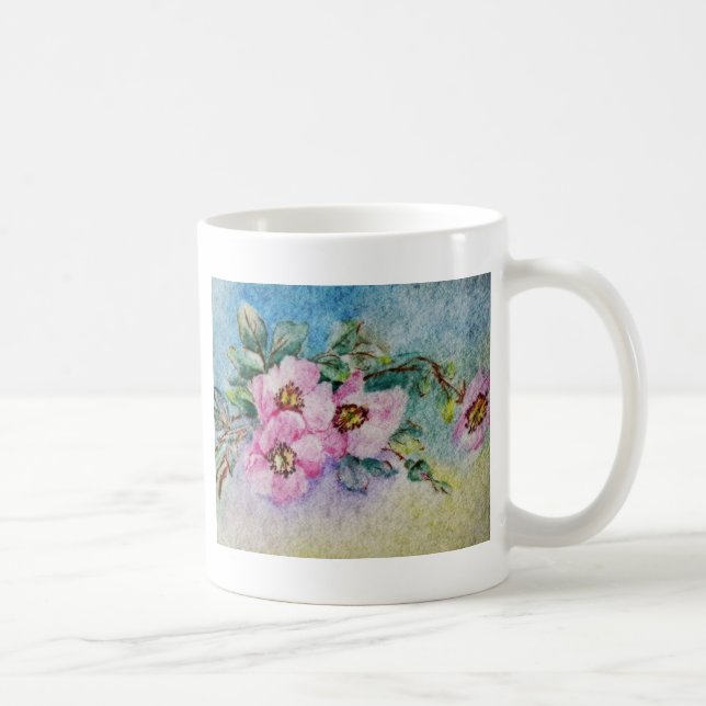 Caneca De Café Flores (Direita)