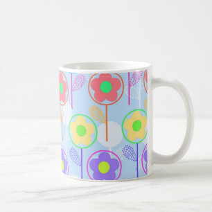 Caneca De Café Flores