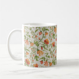 Caneca De Café Flores 2
