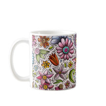 Flores à prova de água: Beleza da Mug Bloqueante