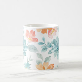 Caneca De Café Flores à prova de água: o toque da natureza numa c