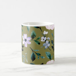 Caneca De Café Flores à prova de água: Presente da Natureza numa 