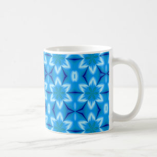 Caneca De Café Flores Brancas Congeladas