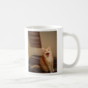 Caneca De Café Flores da felicidade de dentro de!