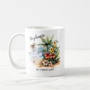 Caneca De Café Flores de Aloha, Praia da Reforma das Mulheres
