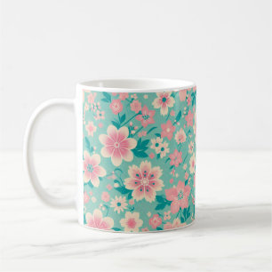 Caneca De Café Flores de Bela Sorrente