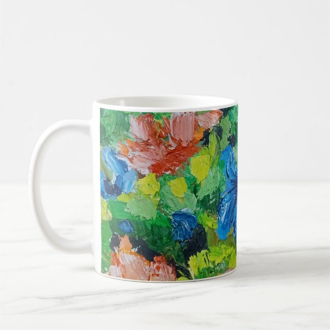 Caneca De Café Flores de Belas Artes (Esquerda)