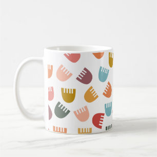 Caneca De Café Flores de Boho Mistas Mug de Café