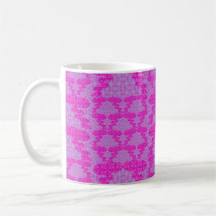 Caneca De Café Flores de Bulbo e Galhos Rosas