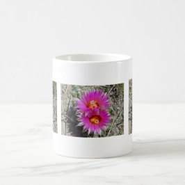 Caneca De Café Flores de Cactus F5 Bola "Escobaria vivipara"