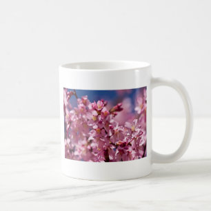 Caneca De Café Flores de Cerejeira Sakura Beijadas pela Luz do So