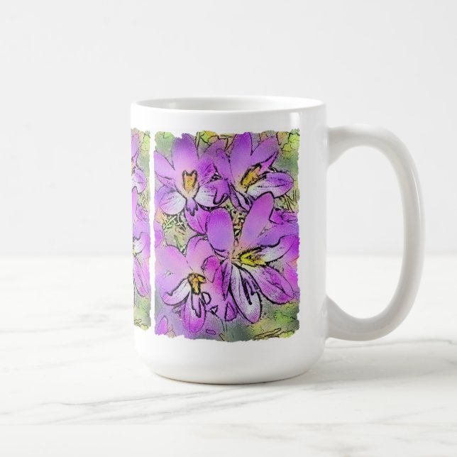 CANECA DE CAFÉ FLORES DE CROCO DE CAFÉ MUG (Direita)