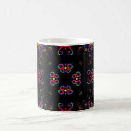 Caneca De Café Flores de Festa de Dança