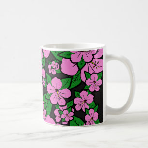 Caneca De Café Flores de Hibisco #4