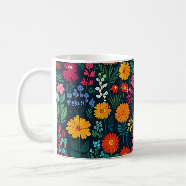 CANECA DE CAFÉ FLORES DE JARDIM (Esquerda)