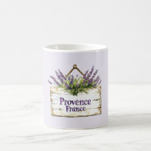 Caneca De Café Flores de Lavanda Provença, França