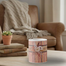 Caneca De Café Flores de madeira russa