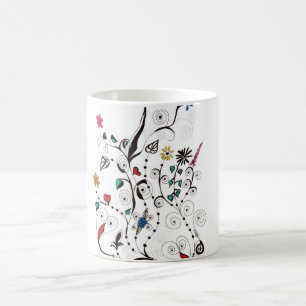 Caneca De Café Flores de Mola_2
