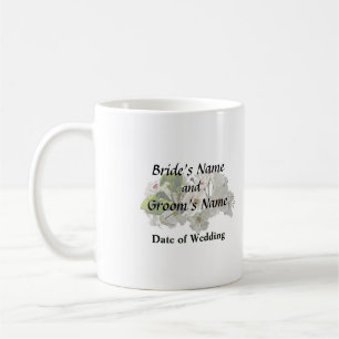 Caneca De Café Flores de Peras Brancas