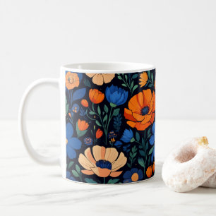 Caneca De Café flores de primavera