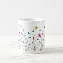 Caneca De Café Flores de primavera